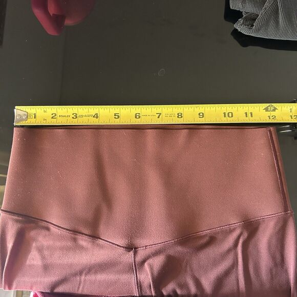 Aerie Offline Real Me 7/8 Legging Red Medium Workout Lounge - Picture 5 of 7